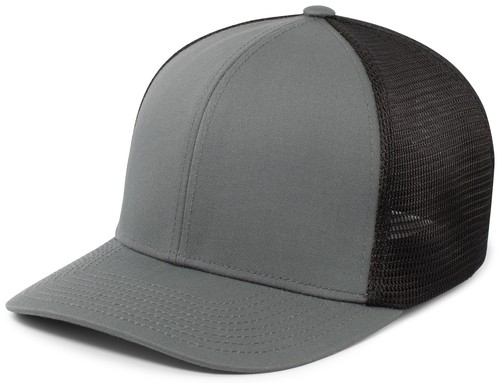 Pacific Headwear P401 Unisex Original Hat Fusion Trucker Cap - Picture 8 of 21