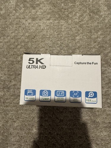 5K Digital Camera - 72MP UHD Digital Cameras for Photography - Autofocus Point - Picture 10 of 13