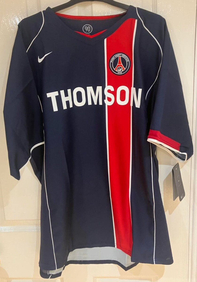 Pauleta PSG Shirt 2004 2005 Nike Vintage Original Deadstock BNWT