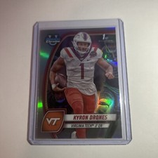 2024 Bowman Chrome U Kyron Drones Silver refractor