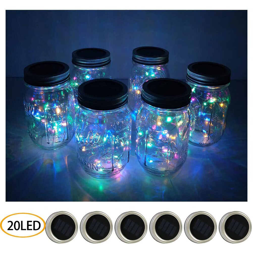Jar Lights Fairy String Lights Recyclable 20 LED For Yard eBay