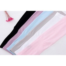 1 Pair Cooling Arm Sleeves Cover Sports UV Sun Protection Outdoor Unisex Covers