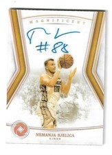 2019 Opulence-Magnificent Autograph-Nemanja Bjelica-Kings-Limited #3 of 79-NM