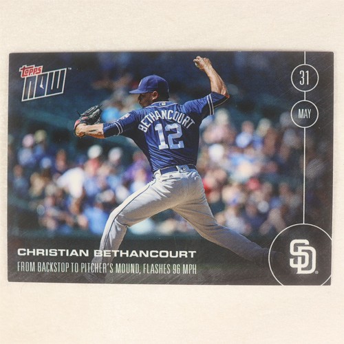 2016 Topps Now 112 Christian Bethancourt