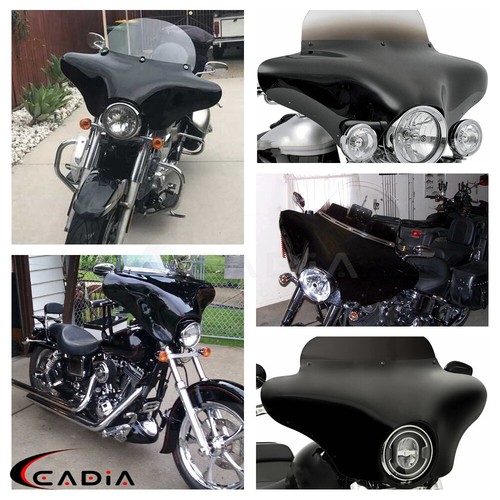 Carenado de faros desmontable Batwing para Harley-Davidson Road King FLHR Softail - Imagen 10 de 10