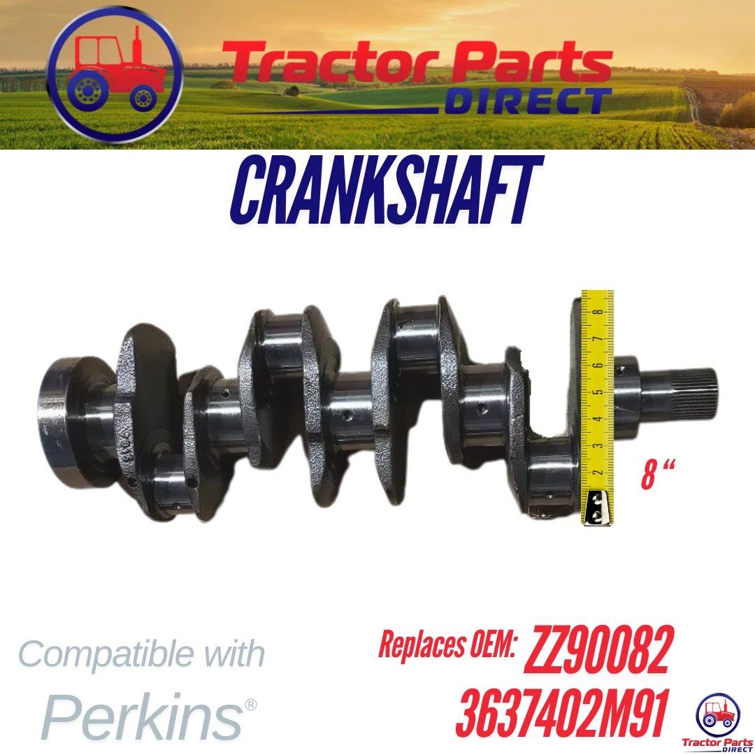 CRANKSHAFT comp w Perkins® A4.236 A4.248 C4.236 G4.236 REPLC