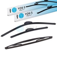 You.S Scheibenwischer WischerbläTter Set Vorne + Hinten FüR Toyota Corolla (E12)
