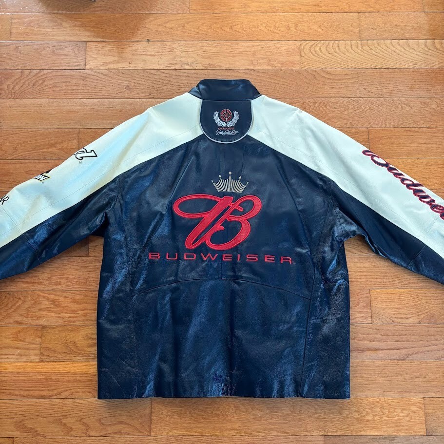 Wilson Dale Earnhardt Jr. レザージャケット L Vintage Wilson's Leather Dale Earnhardt Jr Racing Jacket | eBay