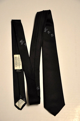 NEW Vtg SILK C&O Railroad System Men's 52'' Short Tie w/Chessie the Cat READ DESC
