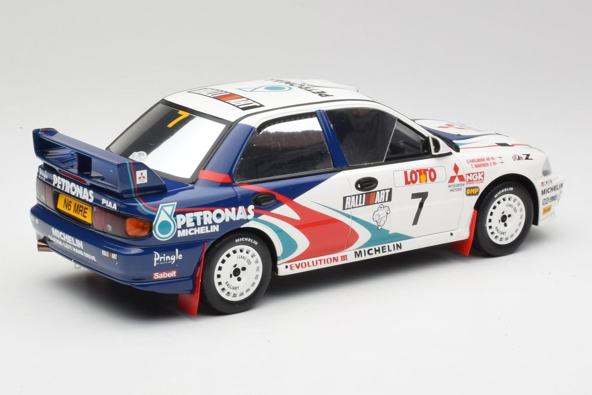 ミニカー hpi Mitsubishi Lancer Evolution III 1996 SALE! HPI #8553 Mitsubishi Lancer Evo III (#4) 1996 New