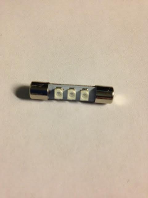 Met Led Fuse (7)COOL WHITE 8V-29MM LED FUSE LAMP/METER/DIAL/4230-4240-4270-4400-4415 ...