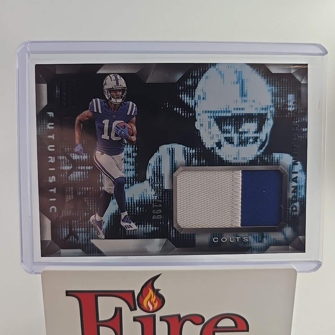 Adonai Mitchell Panini Black Futuristic Relics #FAML Base