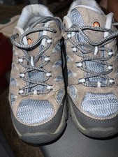 Merrell Women's Moab 3 Medium Width Smoke Breathable Mesh Upper J035896