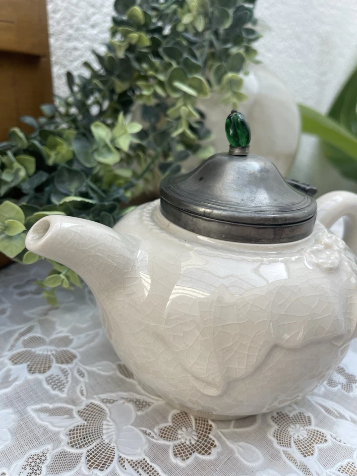 Théière Ancienne Mariage Frères Paris MF  Modèle Fortune  Art déco Rare Début XX - Photo 2/4