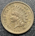 1862 Indian Cent Copper Nickel 1c Choice AU Details