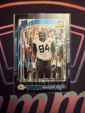 2024 Donruss Optic - Rated Rookie Maason Smith #269 Purple Shock Prizm Jaguars