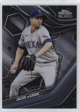 2023 Topps Chrome Black Refractor /199 Jacob deGrom #56 x2o
