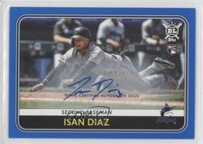 2020 Topps Big League Auto Isan Diaz #169 Auto 8d2