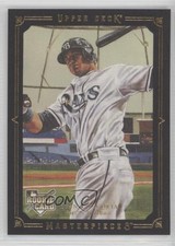 2008 Upper Deck Masterpieces Black Paper Framed Evan Longoria #7 07vd