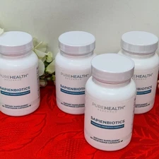4X PureHealth Research Sapienbiotics Advanced Probiotics Formula 60X4 EXP 4/2025