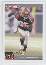 2004 Topps Total Chad Johnson #90 3b8