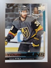 2018-19 Upper Deck Young Guns RC #224 Tomas Hyka Vegas Golden KNights