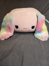New with Tag super cute SQUISHMALLOWS Bop the pink Bunny ready for Easter 12 in