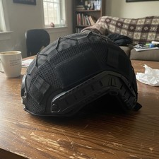 Fast Helmet Cover in Camouflage - Lightweight Easy Install for Tactical Use
