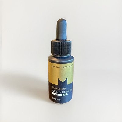 Michael Strahan Daily Defense Conditioning Beard Oil, 1 Fl. Oz.