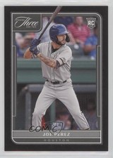 2022 Panini Three and Two Rookies Black /8 Joe Perez #145 0c6