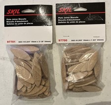 [100 Biscuits 2 Packs Of 50]SKIL Joiner Biscu...