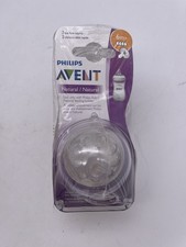 New 4 Philips Avent Natural Response Nipples Flow 4 6 Month N