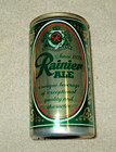 Empty Beer Can Rainier Ale opened from bottom — photo 2
