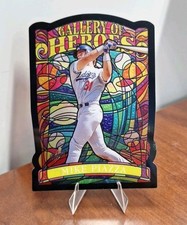 1998 Topps Gallery Jumbo Gallery of Heroes Mike Piazza #GH8 HOF Dodgers