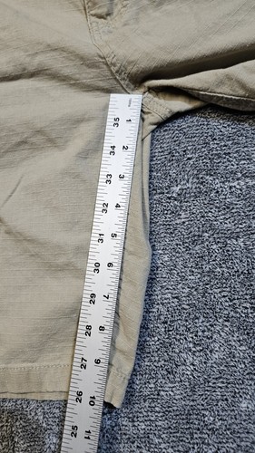 Wear First Shorts Men 42 Tan Ripstop Cargo Work Casual Stretch Summer Durable - Picture 9 of 11