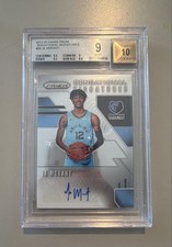 2019-20 Panini Prizm - Sensational Signatures Ja Morant #SS-JMT Silver Prizm...