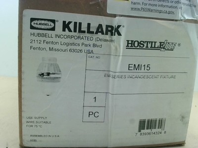 Hubbell KILLARK Hostile Lite EMI15 Explosionssicher Licht Vorrichtung - Fabrik