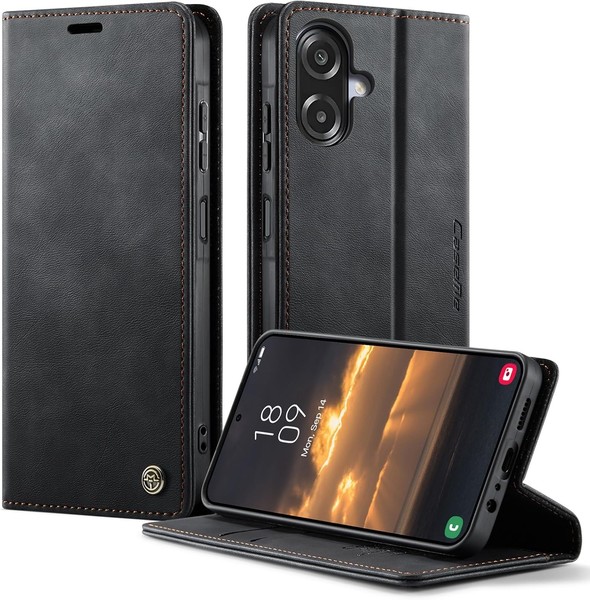 HandyhüLle Samsung Galaxy A07 KlapphüLle Pu Leder Rfid SchutzhüLle-image