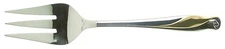 Gorham Silver Golden Spring Bud  Cold Meat Serving Fork 178885