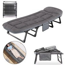 Hängematte Campingbett.Gepolstertes Campingbett. Klappbares Campingbett 66x200cm