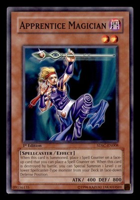 Apprentice Magician SDSC-EN008 Yu-Gi-Oh 1st Edition NM