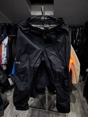 Men's Jack Wolfskin Lightweight Waterproof Pants  Size M , Outdoor Equipment 