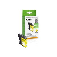 KMP B62YX Gelb Tintenpatrone Ersetzt Brother LC-223Y