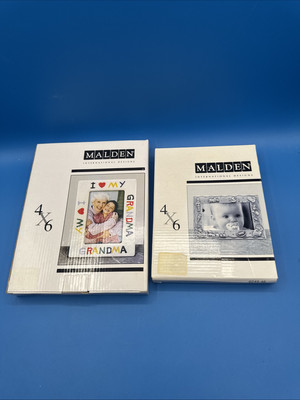 Malden International Designs Photo Frame Lot of 2