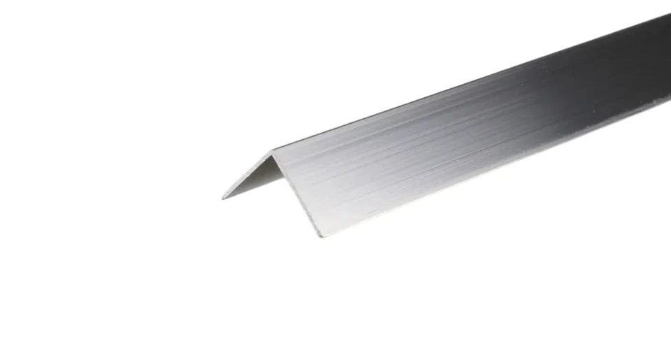 INFERRAMENTA Profilo Angolare da 2 Metri | Alluminio Naturale | 3 Misure Disponibili