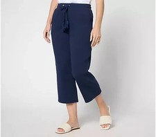 Belle by Kim Gravel Packabelle Getaway Cropped Pant Twilight Petite 2X A688422