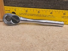 Nice Used Cornwell Chrome 38 Drive 5 Oal 30-tooth Reversible Ratchet Nice Used Cornwell Chrome 38 Drive 5 Oal 30-tooth Reversible Ratchet