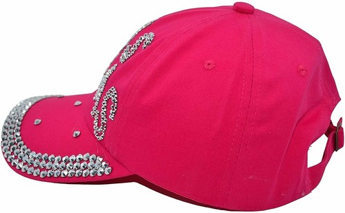 Vegas Baseballmütze für Damen Strass Mütze, Bedazzled Bling Baseball Caps,... - Bild 5 von 6