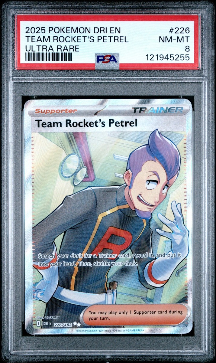 2025 POKEMON DRI EN-DESTINED RIVALS ULTRA RARE #226 TEAM ROCKET'S