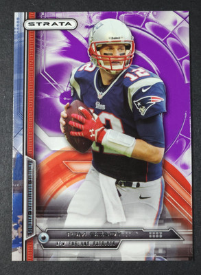 2014 TOPPS STRATA PURPLE #74 TOM BRADY NEW ENGLAND PATRIOTS *NRMT/MINT*